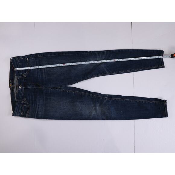Lucky Brand Women's Brooke Capri Skinny Jeans Dark Wash Blue Sz 4 / 27 - Picture 5 of 11